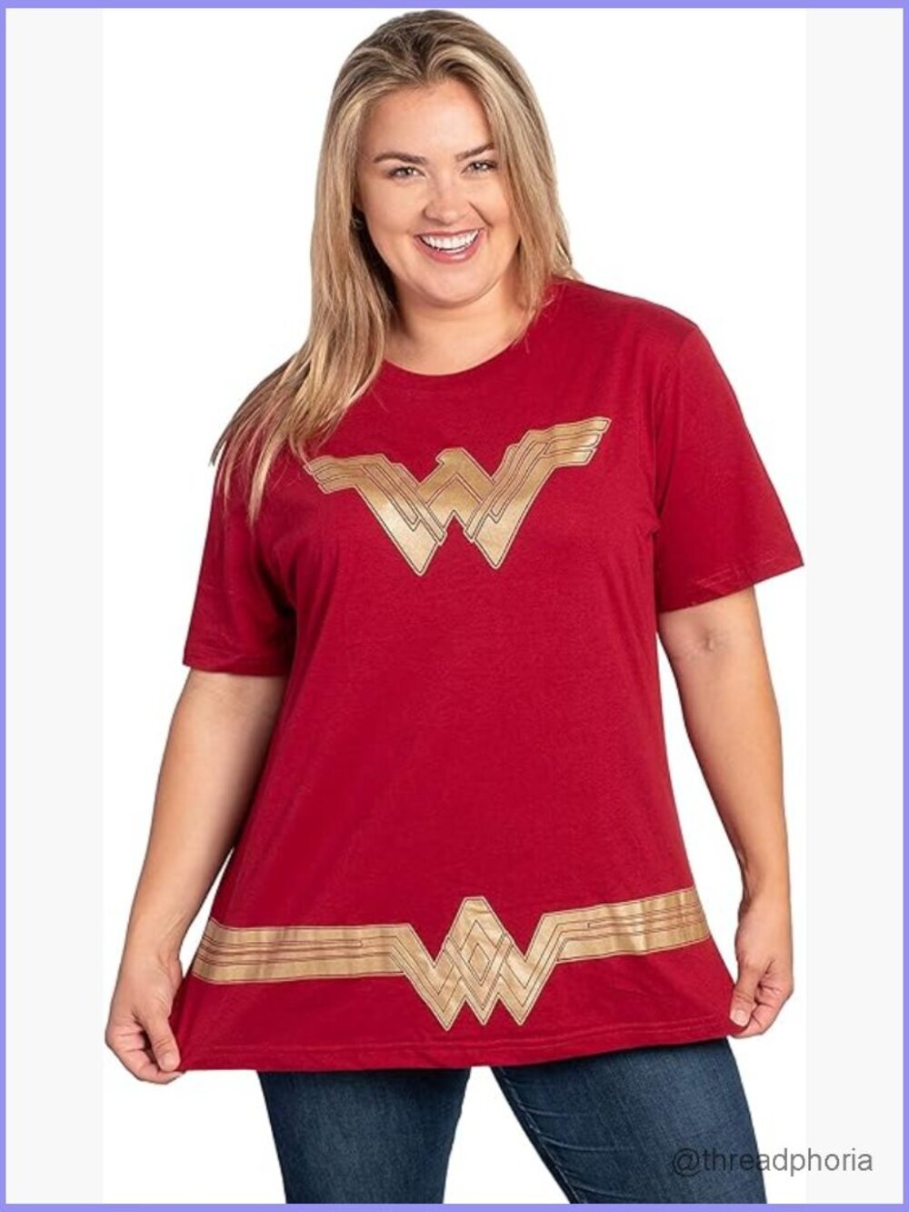 Plus Size DC Comics T-Shirt Graphic Costume Tee